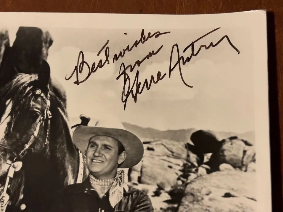 Gene Autry — Gene Autry Autographed Photos 8 x 10, image 2