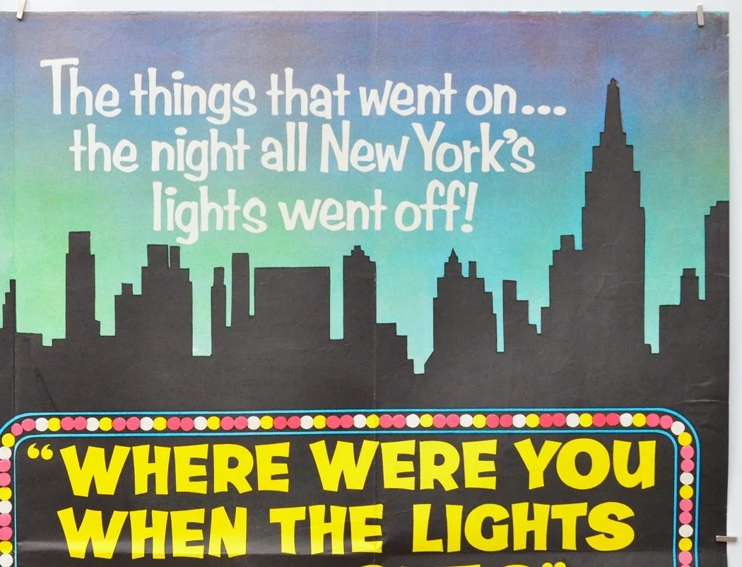 WHERE WERE YOU WHEN THE LIGHTS WENT OUT? (1968) Original Quad Poster - Doris Day, image 3