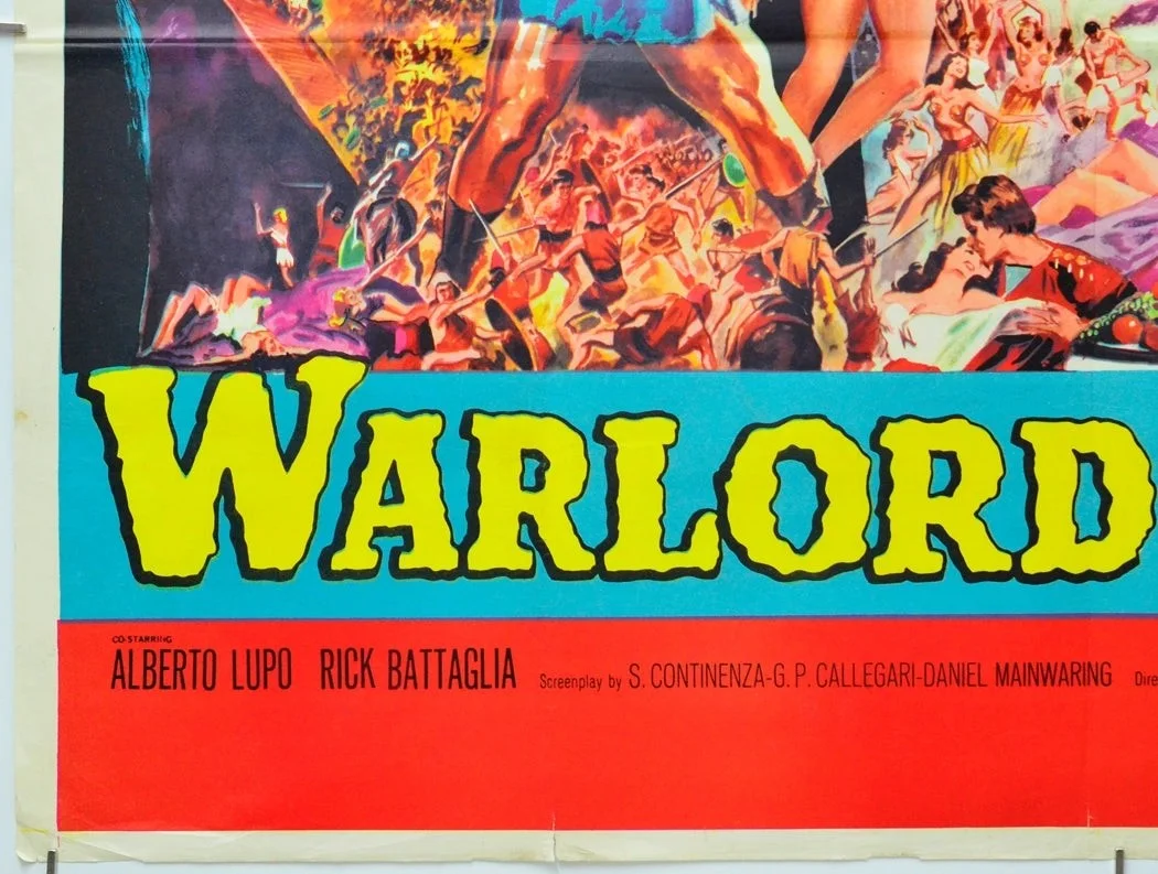 WARLORD OF CRETE (1961) Original Quad Poster - Bob Mathias, Rosanna Schiaffino, изображение 4