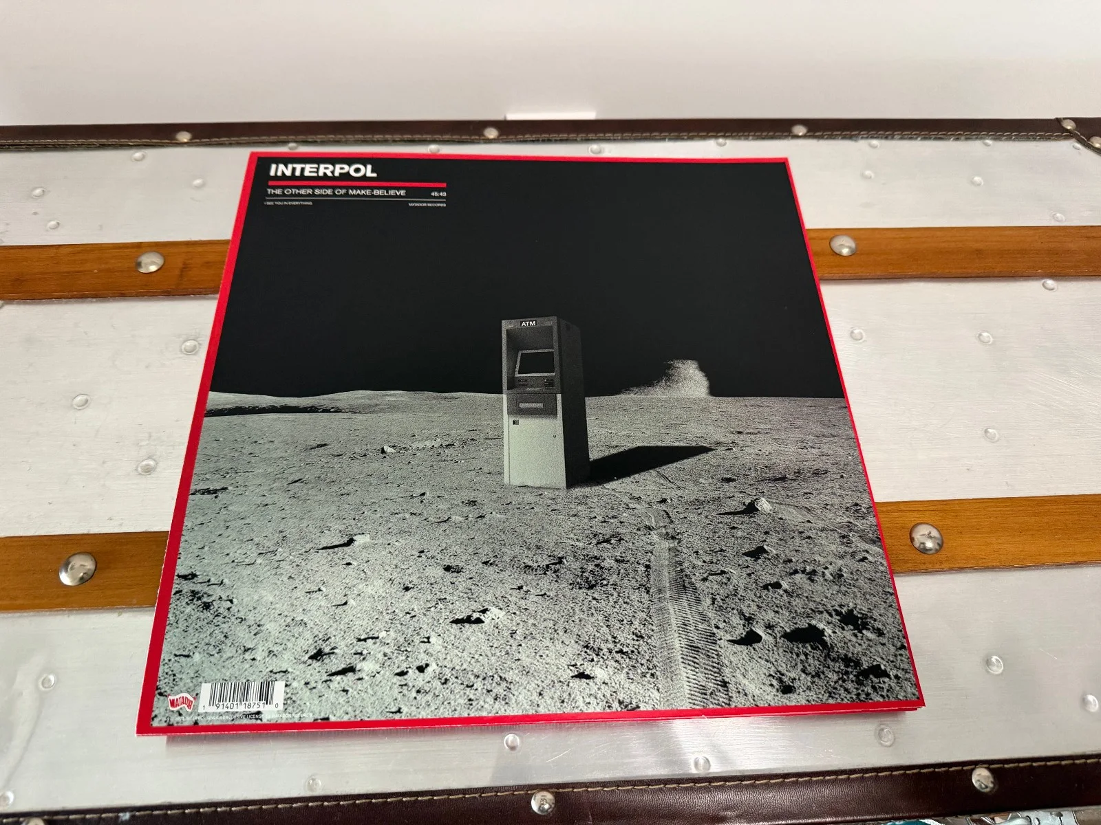 Interpol - The Other Side Of Make-Believe Signed Autograph Black Vinyl Rare, изображение 2