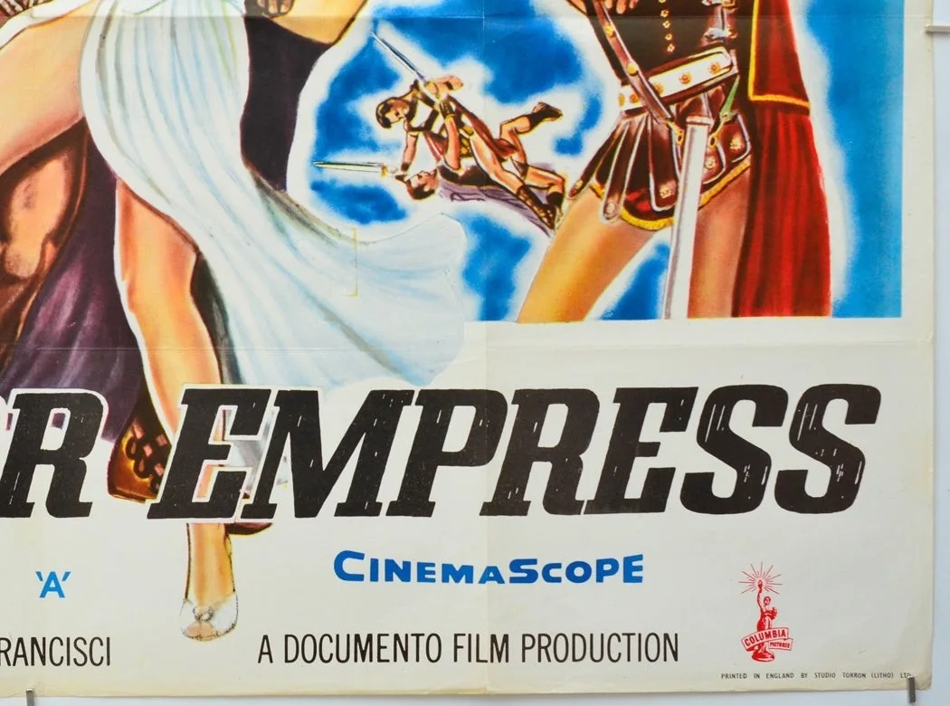 THE WARRIOR EMPRESS (1960) Original Cinema Quad Movie Poster - Kerwin Mathews, изображение 5