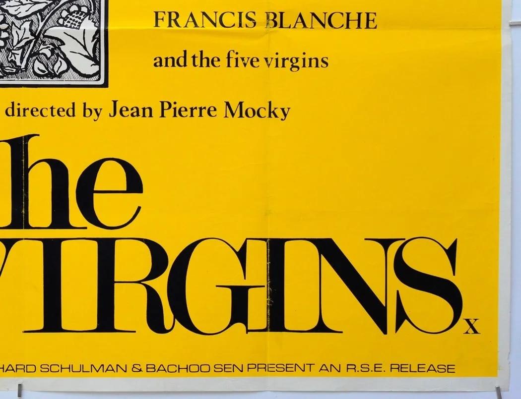 THE VIRGINS (1963) Original Quad Poster - Charles Aznavour, Stefania Sandrelli, image 5