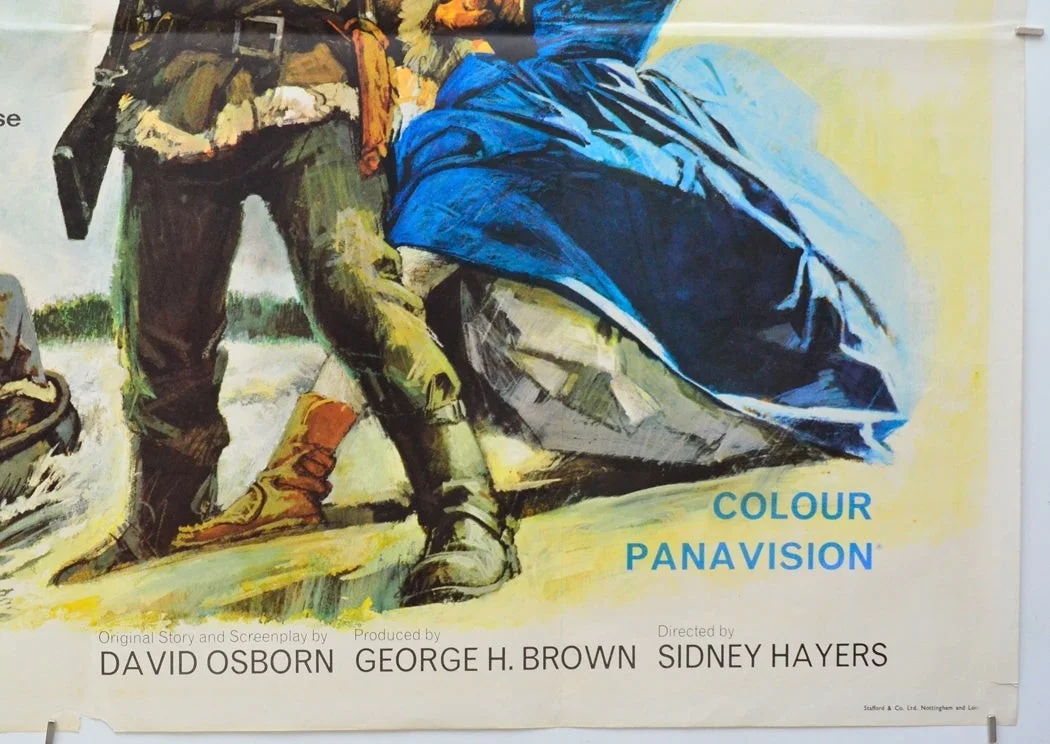 THE TRAP (1966) Original Cinema Quad Movie Poster - Oliver Reed, Rita Tushingham, изображение 5