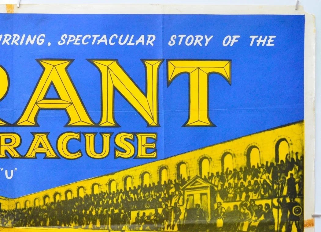 THE TYRANT OF SYRACUSE (1962) Original Cinema Quad Movie Poster - Guy Williams, изображение 3