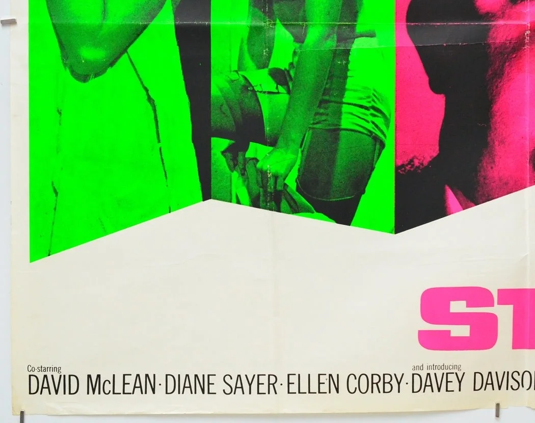 THE STRANGLER (1964) Original Quad Film Poster - Victor Buono, David McLean, изображение 4
