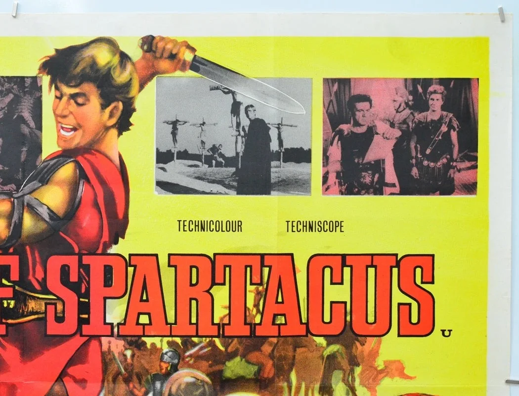 THE REVENGE OF SPARTACUS (1964) Original Cinema Quad Film Poster - Roger Browne, изображение 3