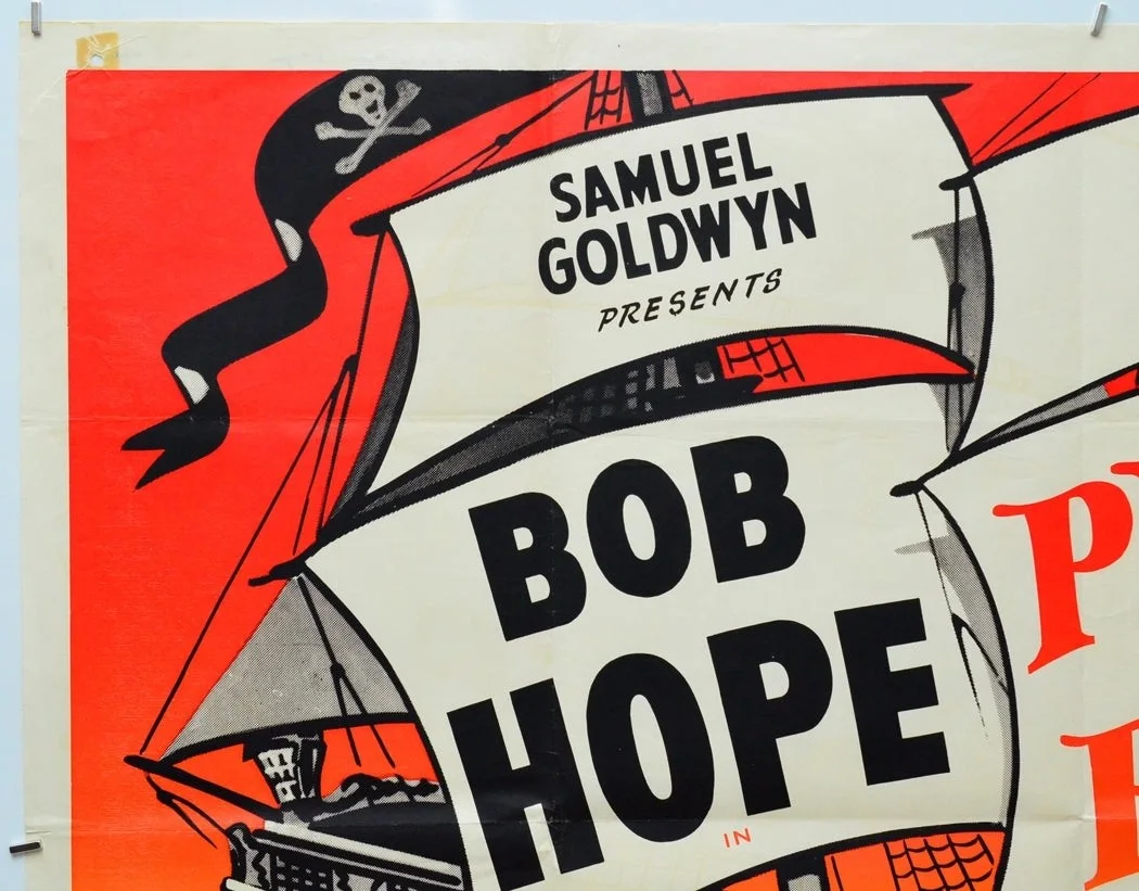 THE PRINCESS AND THE PIRATE (1959rr) Original Cinema Quad Film Poster - Bob Hope, изображение 2