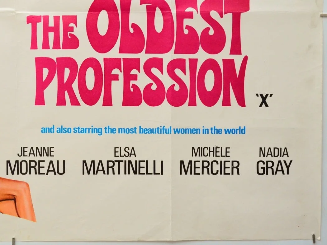 THE OLDEST PROFESSION (1967) Original Cinema Quad Movie Poster - Raquel Welch, изображение 5