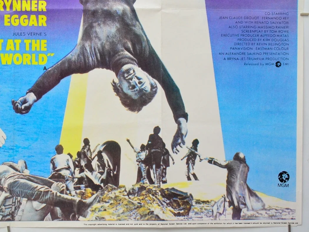 THE LIGHT AT THE EDGE OF THE WORLD (1971) Original Quad Poster - Kirk Douglas, изображение 5