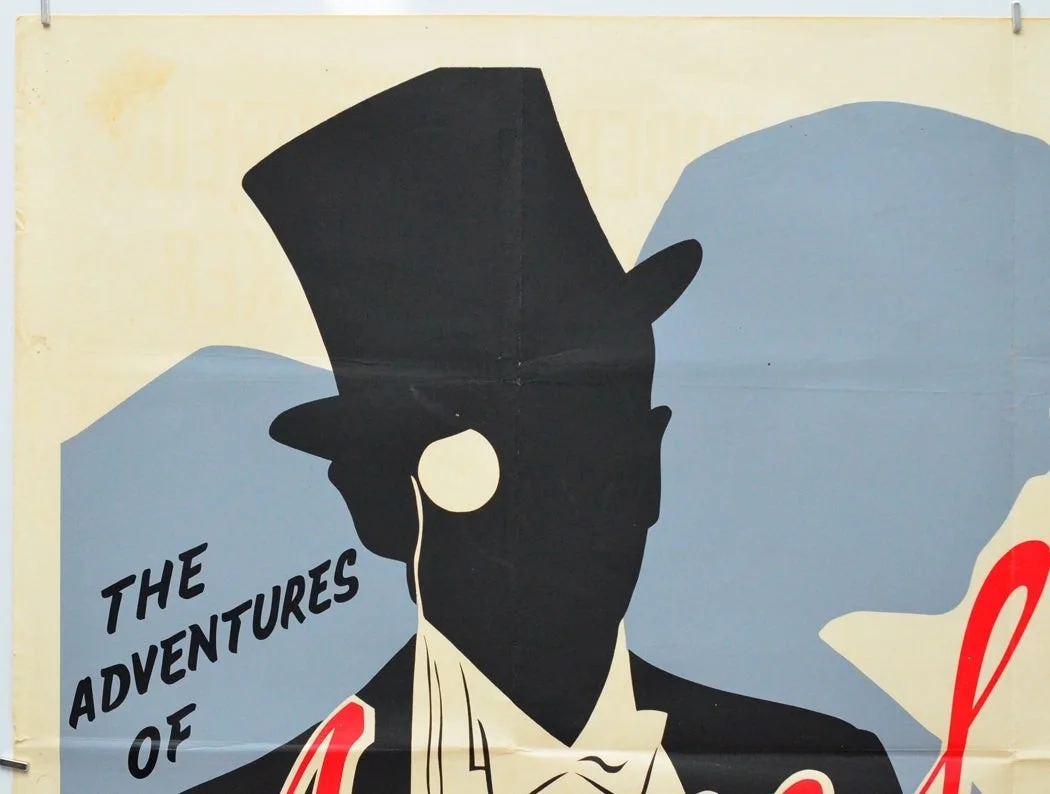 THE ADVENTURES OF ARSENE LUPIN (1957) Original Quad Poster - Robert Lamoureux, изображение 2