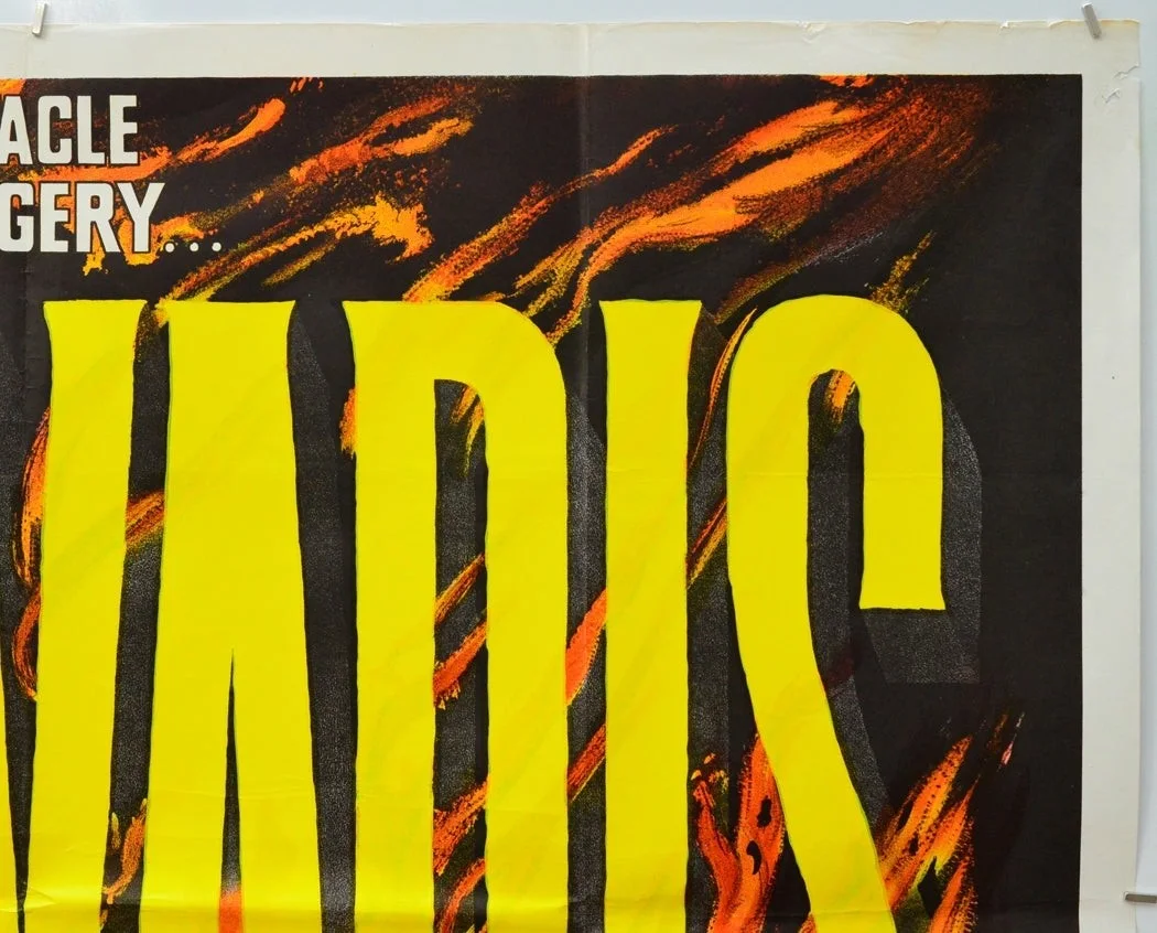 QUO VADIS (1952) Original Cinema Quad Movie Poster - Robert Taylor, Deborah Kerr, изображение 3