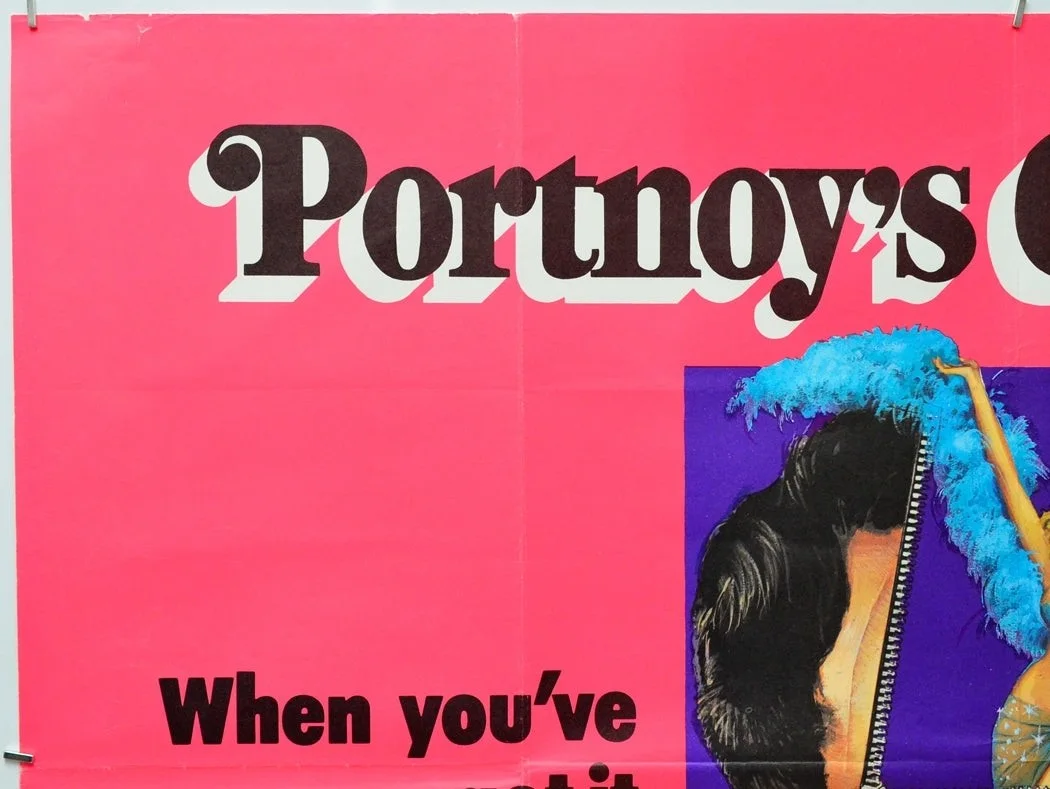 PORTNOY'S COMPLAINT (1972) Original Cinema Quad Movie Poster - Chantrell Artwork, изображение 2