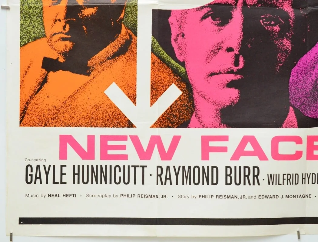 NEW FACE IN HELL (1970) Original Cinema Quad Movie Poster (P.J.) George Peppard, изображение 4