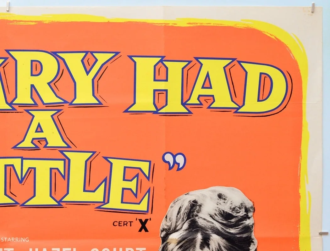 MARY HAD A LITTLE (1961) Original Quad Film Poster - Agnès Laurent, Hazel Court, изображение 3