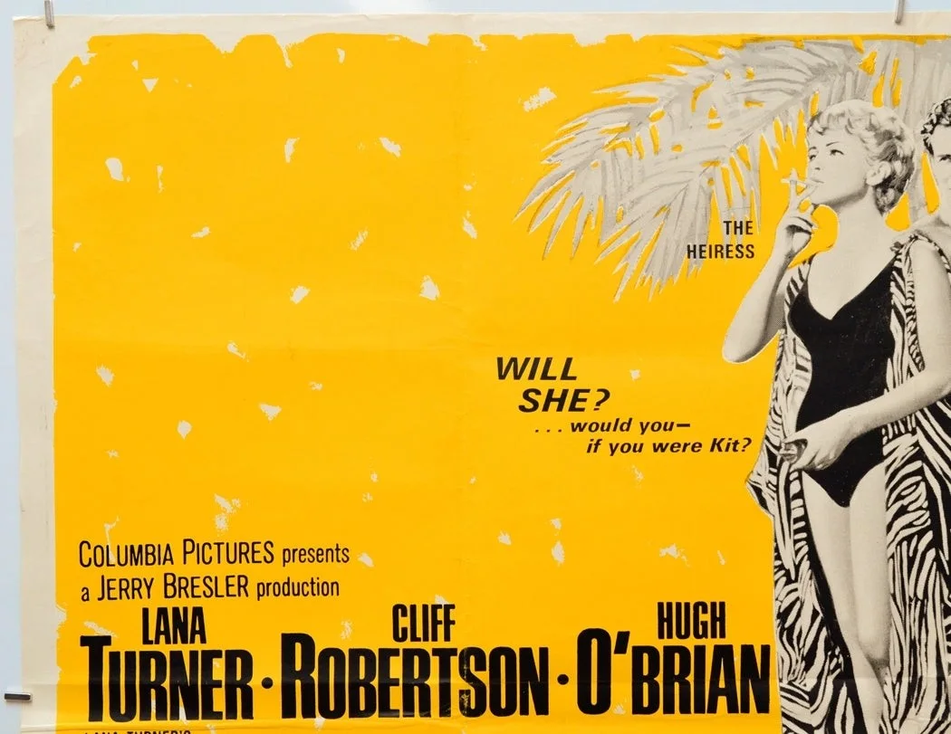 LOVE HAS MANY FACES (1965) Original Quad Poster - Lana Turner, Stefanie Powers, image 2