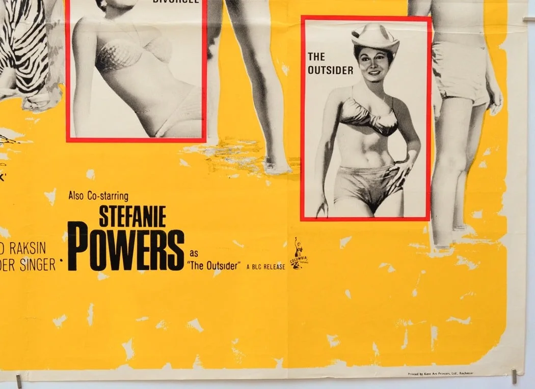 LOVE HAS MANY FACES (1965) Original Quad Poster - Lana Turner, Stefanie Powers, image 5