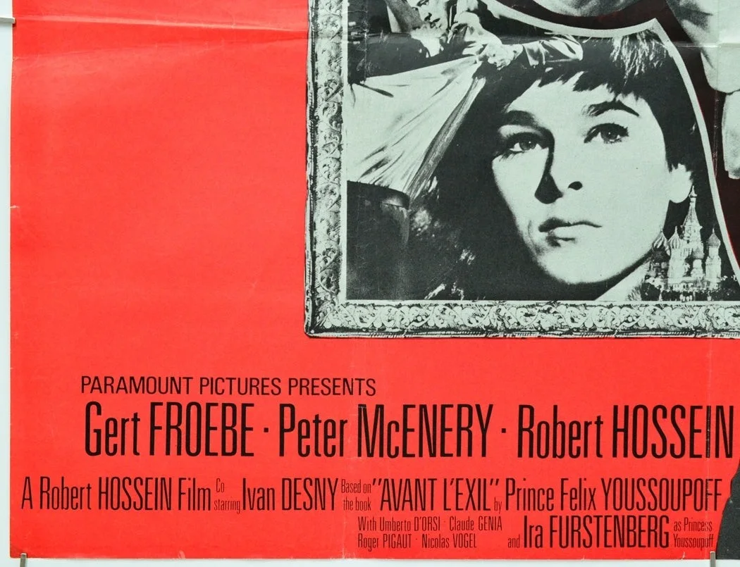 I KILLED RASPUTIN (1968) Original Quad Poster - Geraldine Chaplin,Robert Hossein, изображение 4