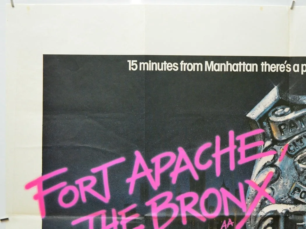 FORT APACHE , THE BRONX (1981) Original Cinema Quad Movie Poster - Paul Newman, изображение 2