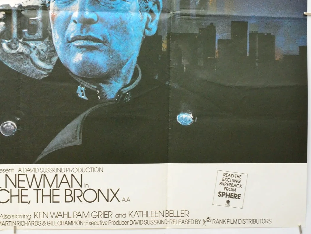 FORT APACHE , THE BRONX (1981) Original Cinema Quad Movie Poster - Paul Newman, изображение 5
