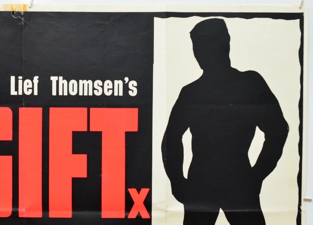 GIFT (1966) Original Quad Film Poster (Venom) Knud Leif Thomsen, Poul Reichhardt, изображение 3
