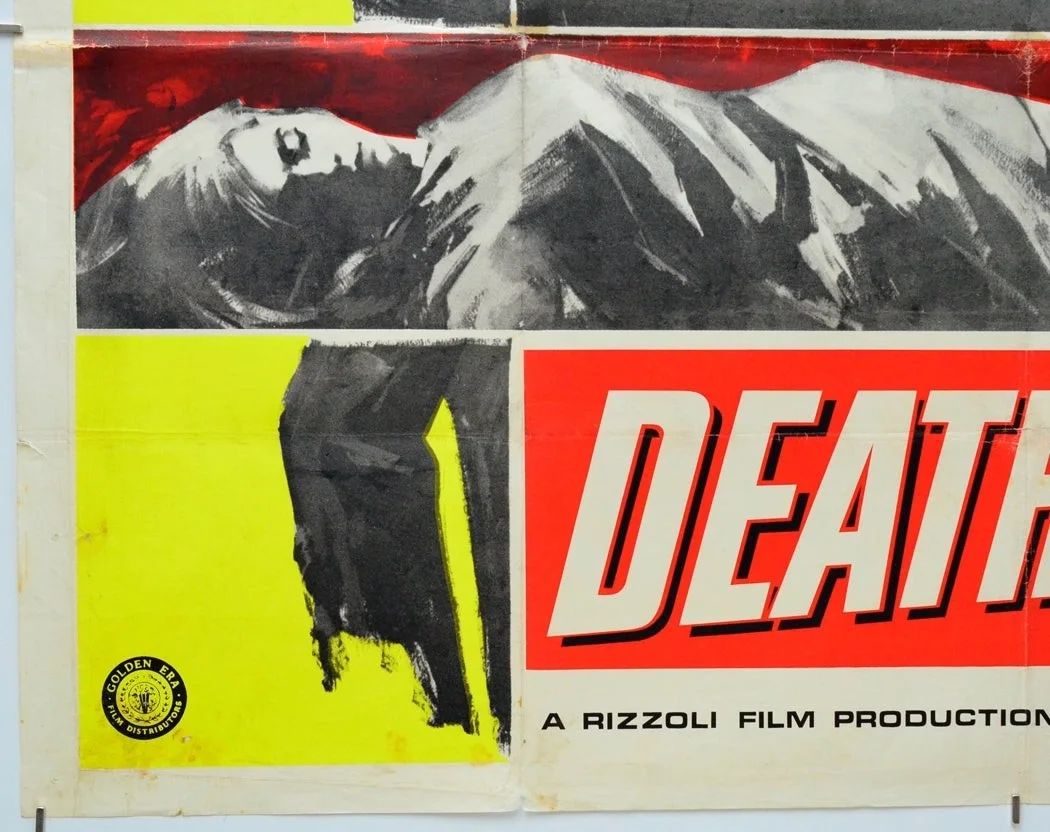 DEATH ON THE RUN (1968) Original Quad Movie Poster - Ty Hardin, Michael Rennie, изображение 4