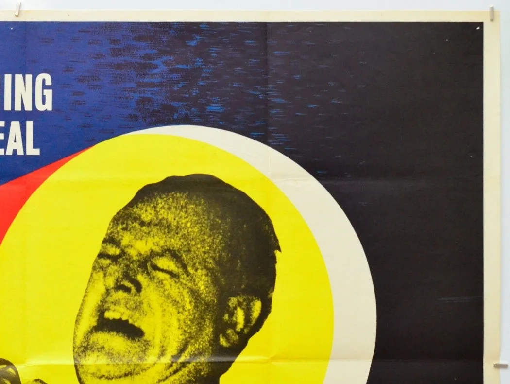 CONE OF SILENCE (1960) Original Quad Poster (Trouble in the Sky) Peter Cushing, image 3