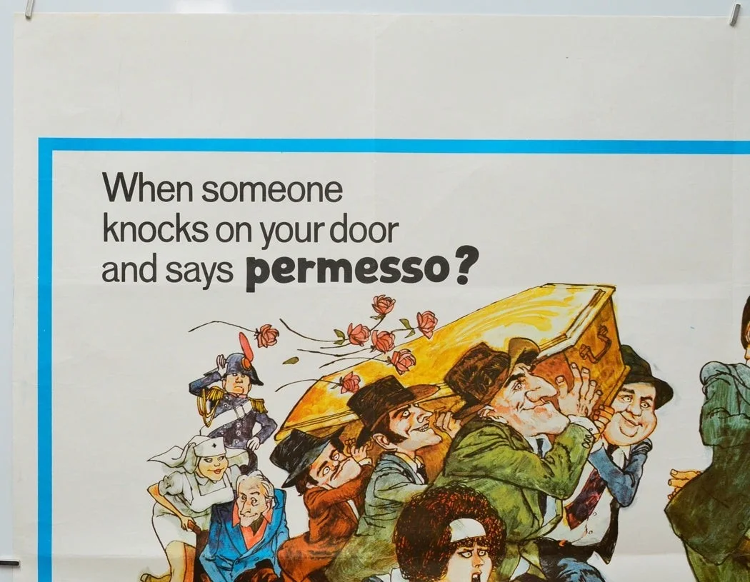 AVANTI! (1972) Original Cinema Quad Poster - Jack Lemmon, Sanford Kossin Artwork, image 2