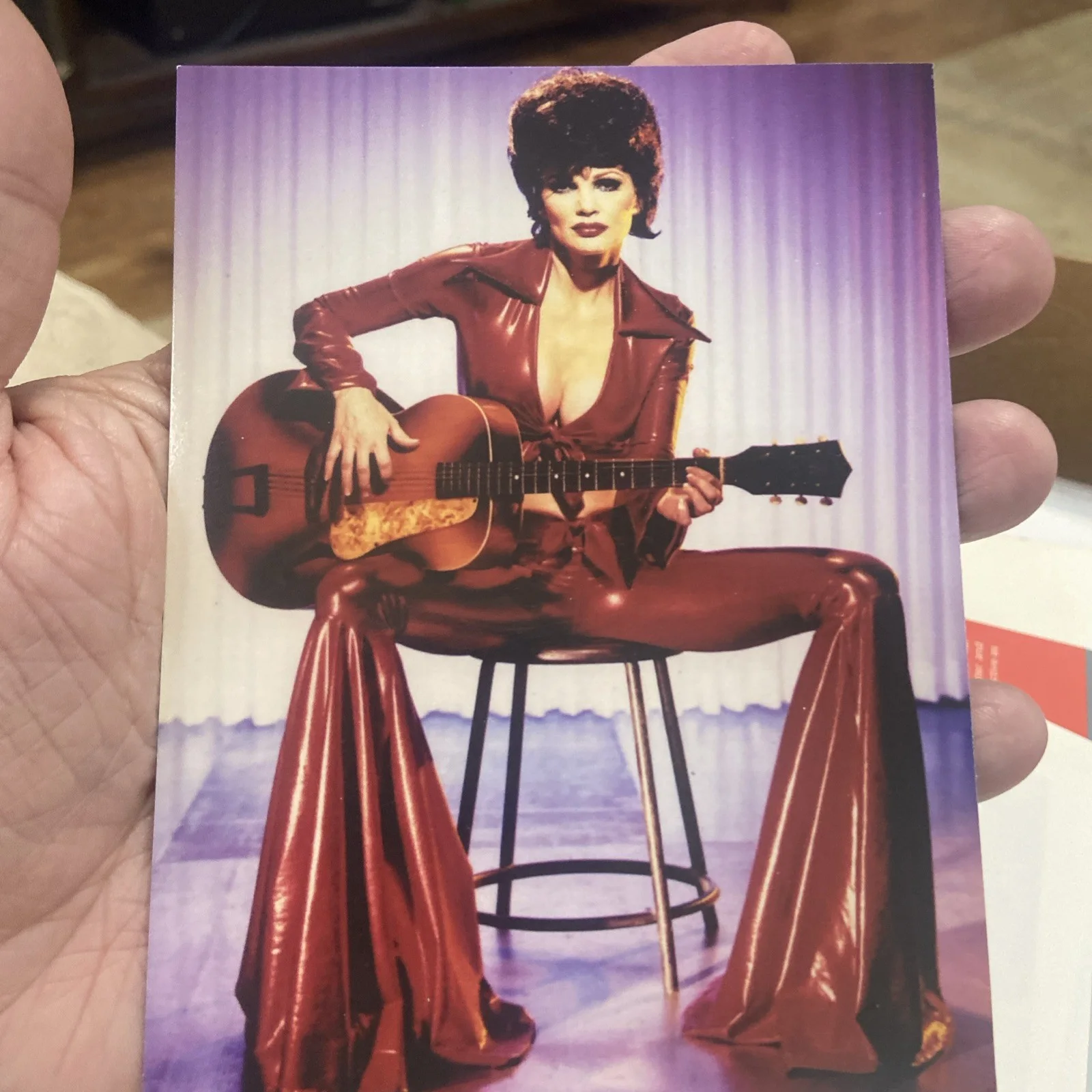 JULIE STRAIN — JULIE STRAIN Signed Promo 5x7 2 sided postcard Heavy Metal RIP autograph, изображение 3