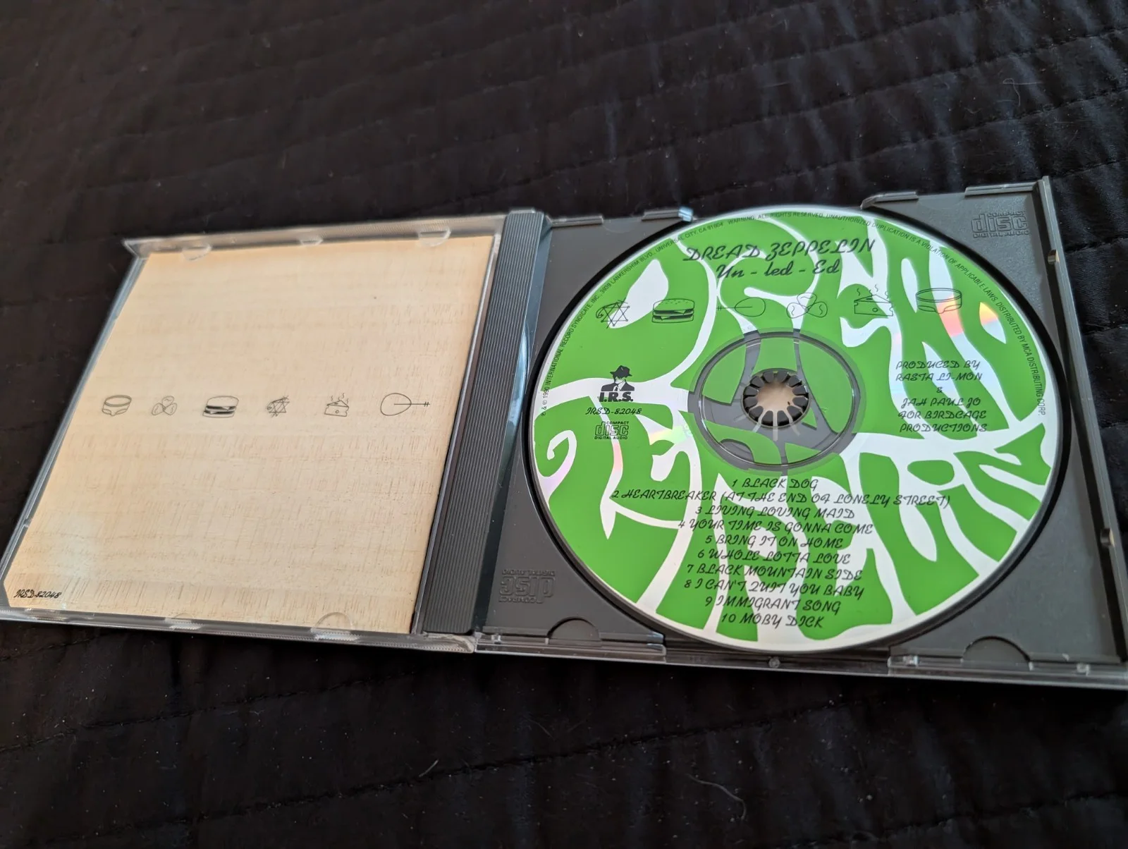Dread Zeppelin Signed Un Led Ed CD, изображение 2