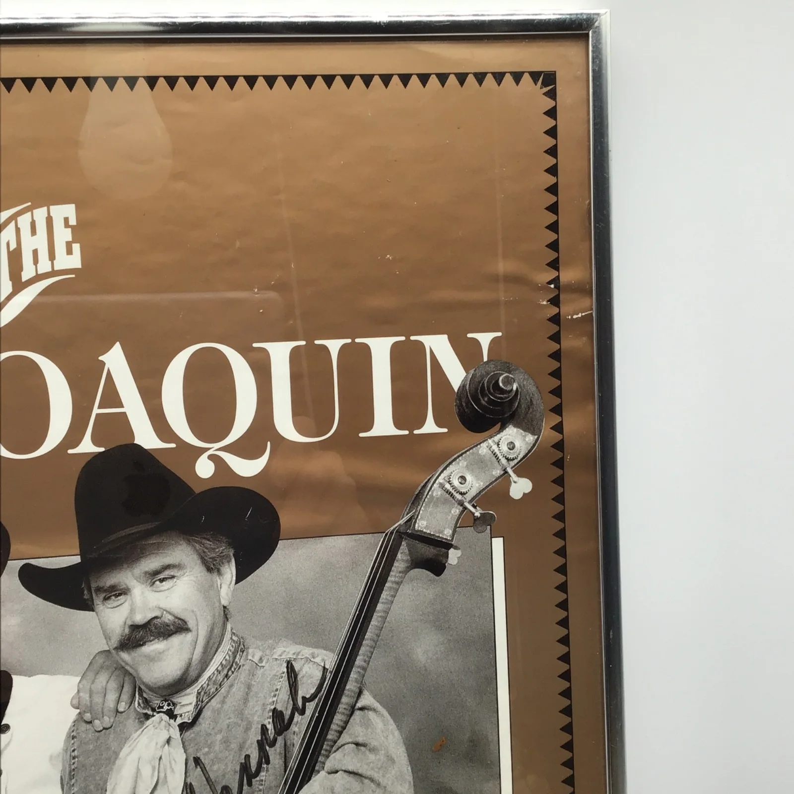 Sons of the San Jaoquin 1993 Poster Signed 22 x 16 Framed, изображение 5