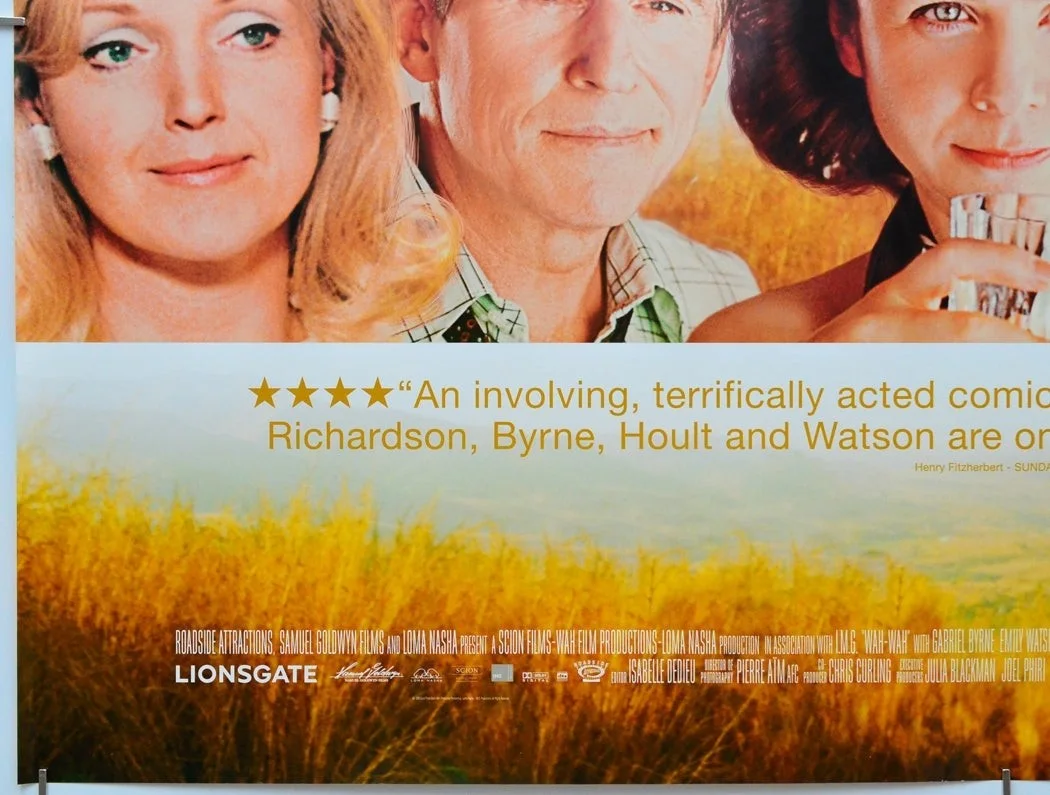 WAH-WAH (2006) Original Quad Film Poster - Richard E. Grant, Nicholas Hoult, image 4