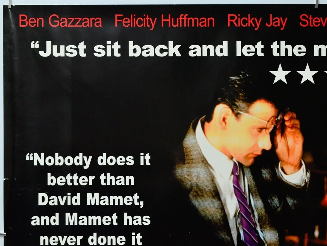 THE SPANISH PRISONER (1998) Original Quad Film Poster - Ben Gazzara Steve Martin, изображение 2