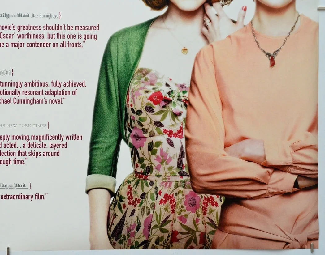 THE HOURS (2003) Original Cinema Quad Film Poster - Meryl Streep, Nicole Kidman, изображение 5