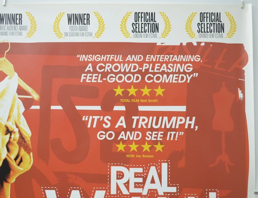 REAL WOMEN HAVE CURVES (2002) Original Quad Film Poster - America Ferrera, изображение 3
