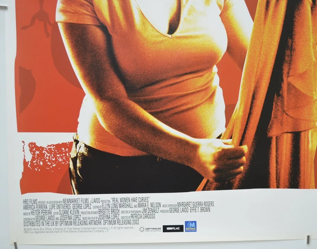 REAL WOMEN HAVE CURVES (2002) Original Quad Film Poster - America Ferrera, изображение 4