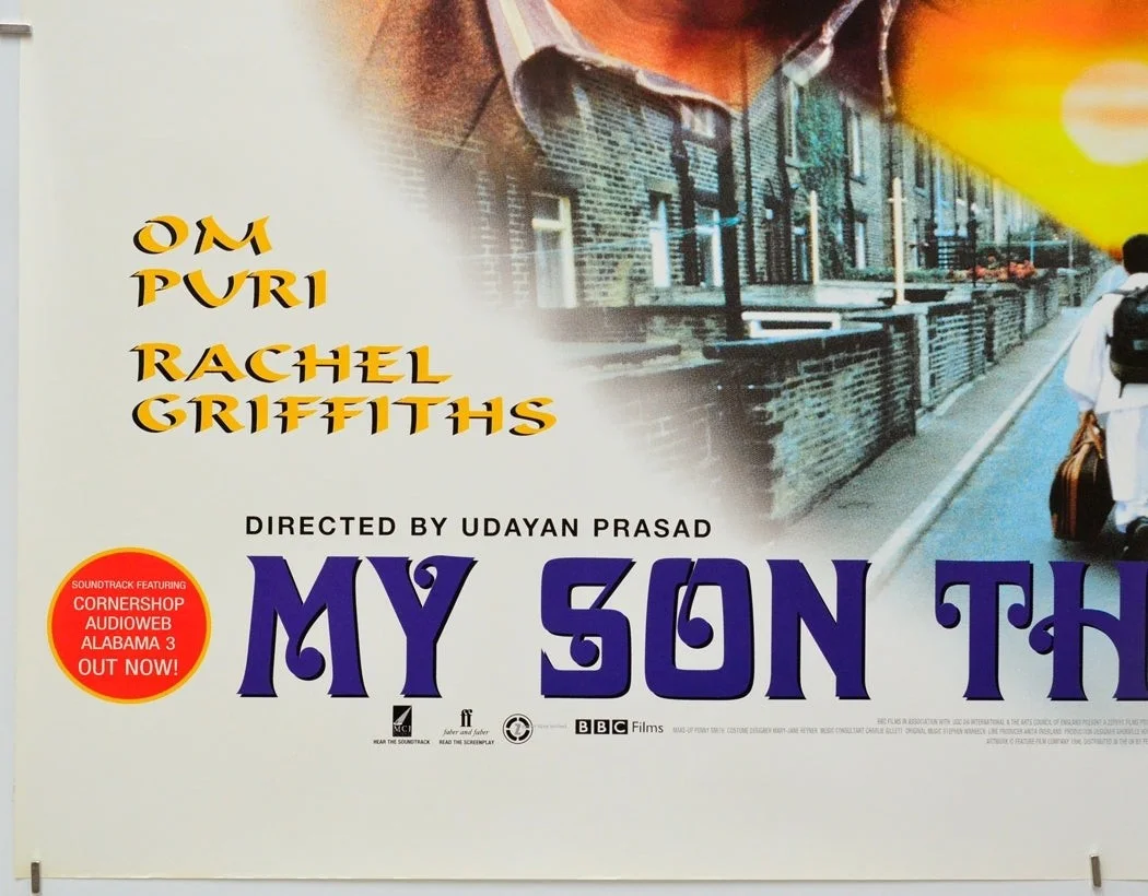 MY SON THE FANATIC (1998) Cinema Quad Film Poster - Om Puri, Rachael Griffiths, изображение 4