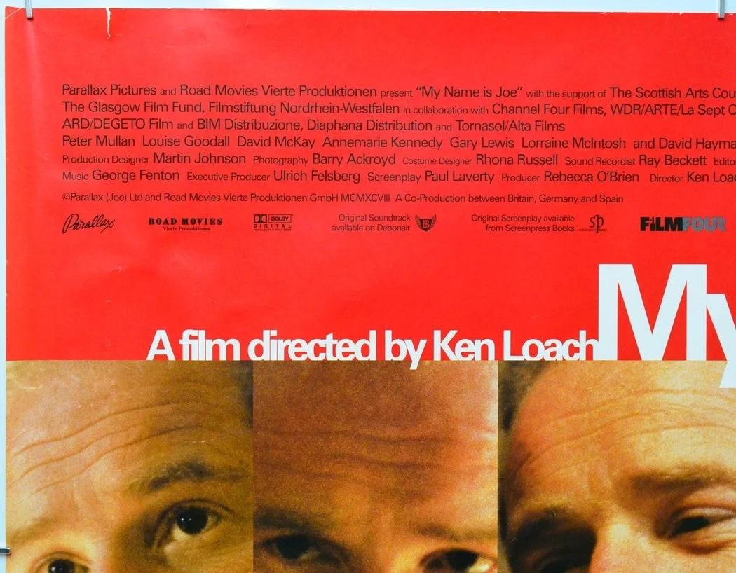 MY NAME IS JOE (1998) Original Quad Cinema Poster - Ken Loach, Peter Mullan, изображение 2