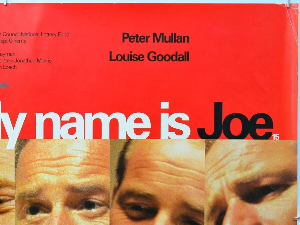 MY NAME IS JOE (1998) Original Quad Cinema Poster - Ken Loach, Peter Mullan, изображение 3