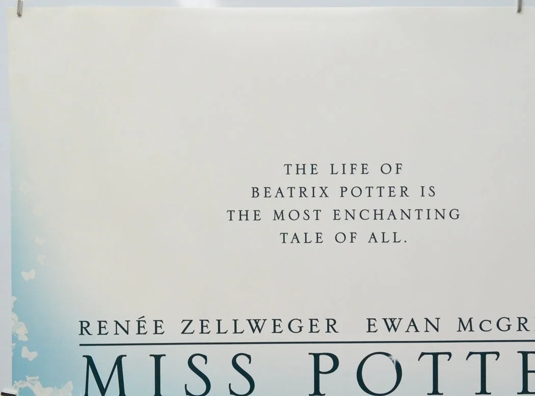 MISS POTTER (2006) Original Quad Film Poster - Renee Zellweger, Ewan McGregor, изображение 2