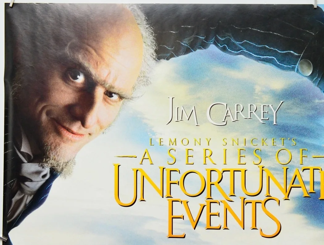 LEMONY SNICKET’S A SERIES OF UNFORTUNATE EVENTS (2004) Original Quad Film Poster, изображение 2