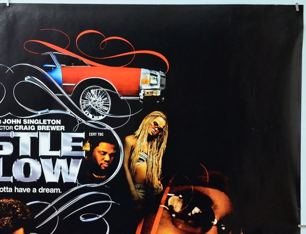 HUSTLE AND FLOW (2005) Original Quad Movie Poster - Terrence Dashon Howard, изображение 3