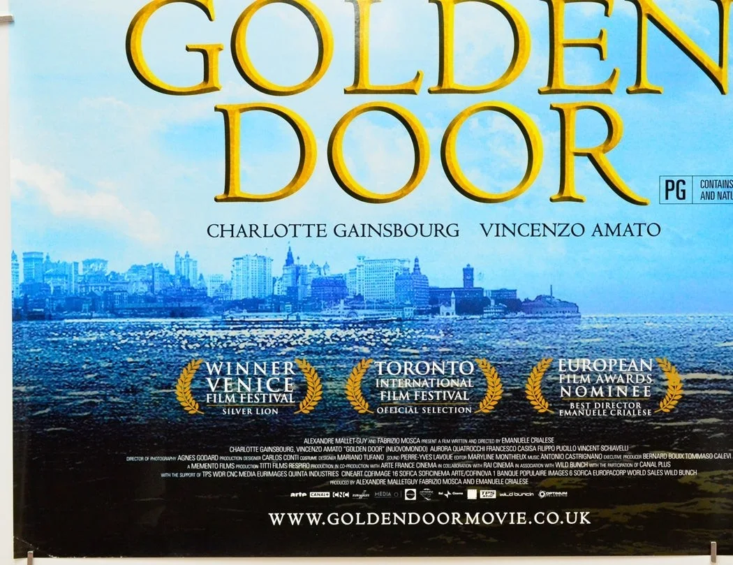 GOLDEN DOOR (2007) Quad Movie Poster - Charlotte Gainsbourg, Emanuele Crialese, изображение 4