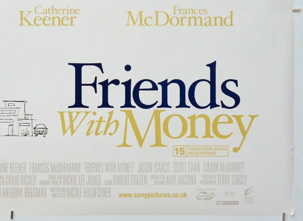 FRIENDS WITH MONEY (2006) Original Cinema Quad Film Poster - Jennifer Aniston, изображение 5