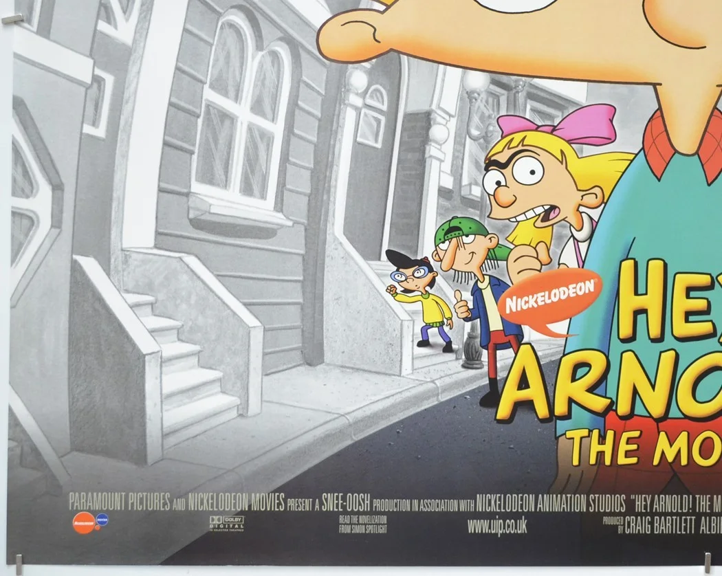 HEY ARNOLD! THE MOVIE (2002) Original Cinema Quad Film Poster - Nickelodeon, изображение 4