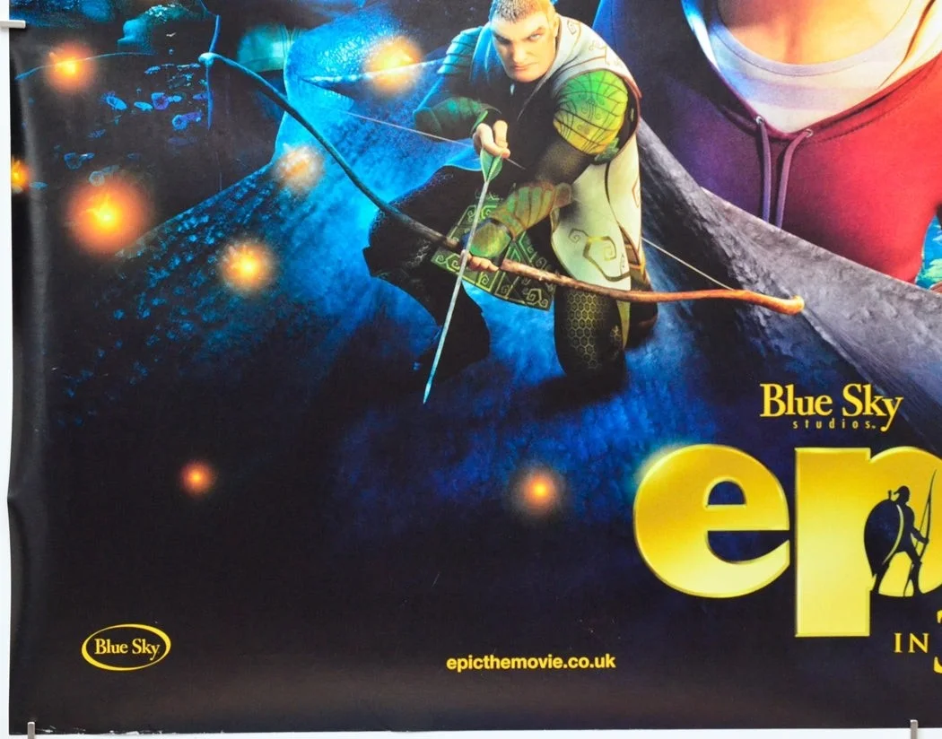 EPIC (2013) Original Quad Movie Poster - Beyonce Knowles, Amanda Seyfried (ADV), изображение 4