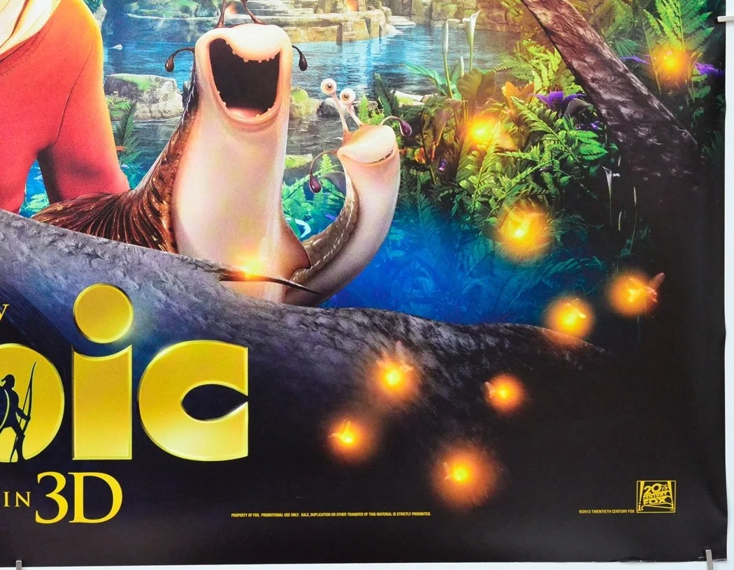 EPIC (2013) Original Quad Movie Poster - Beyonce Knowles, Amanda Seyfried (ADV), изображение 5