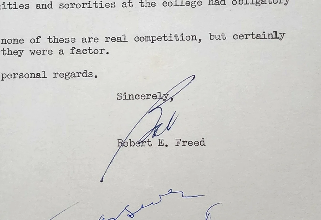 Signed Letter From Robert E. Freed To Martha Glaser Concerning Erroll Garner, image 4