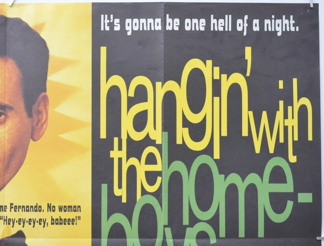HANGIN' WITH THE HOMEBOYS (1991) Original Quad Movie Poster - Doug. E. Doug, image 3