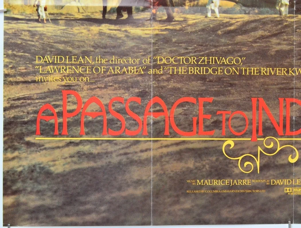 A PASSAGE TO INDIA (1984) Original Quad Film Poster - David Lean, Alec Guinness, image 4