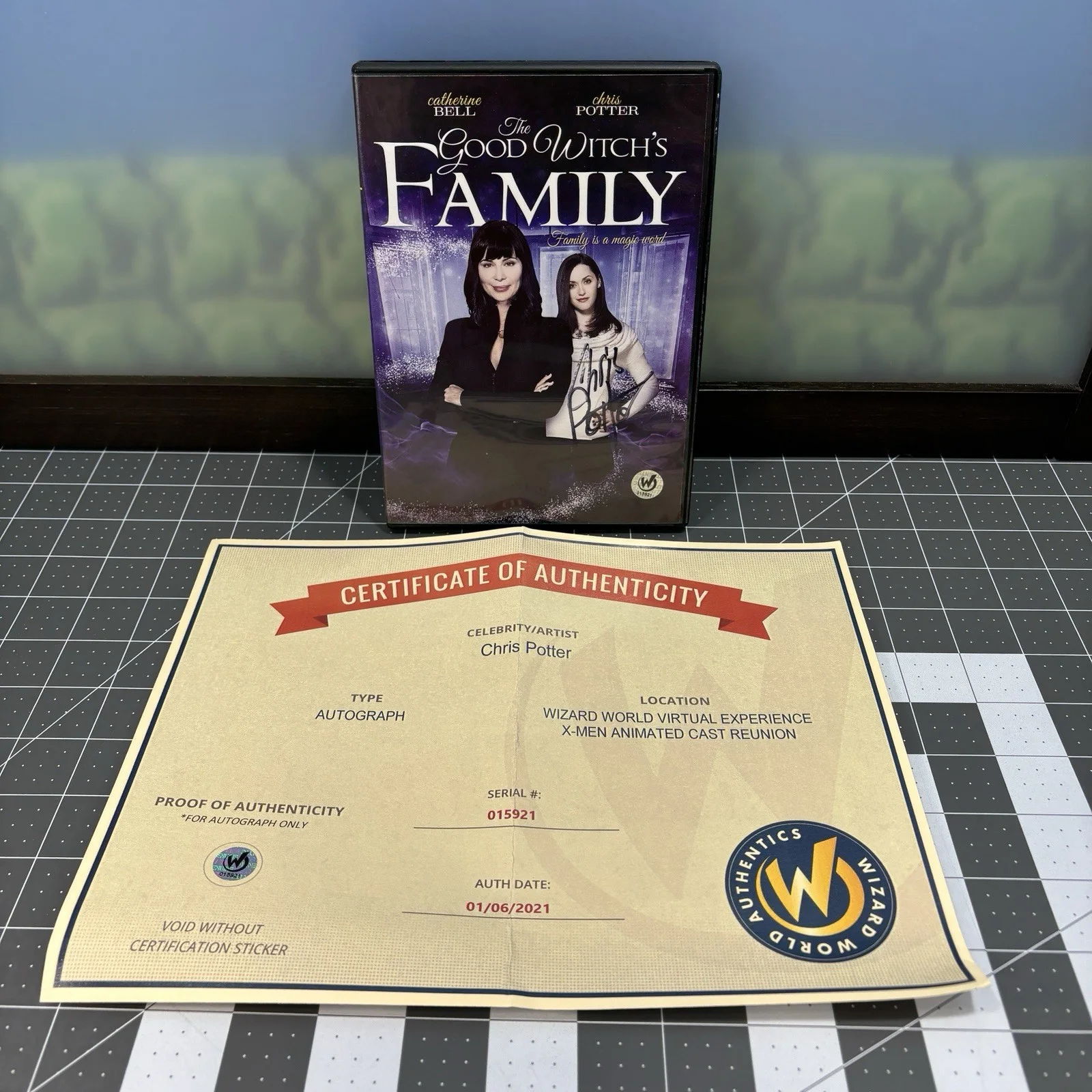 Chris Potter — Chris Potter Autograph Good Witch Family Signed DVD w COA Jake Russell Heartland, изображение 2